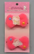 ハローキティ おめかしわたあめリボンペアゴム 「サンリオキャラクターズ」