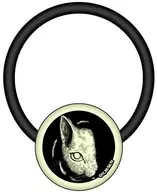 A 蓄光アクリルヘアゴム 「ニャイト・オブ・ザ・リビングキャット」