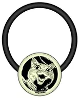 B 蓄光アクリルヘアゴム 「ニャイト・オブ・ザ・リビングキャット」