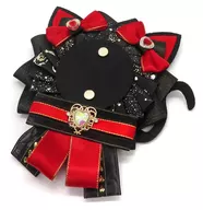 レッド 猫耳付き痛ロゼット 「G.triGer 推し活グッズ」