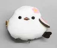 しまゑ 「ふくふくシマエナガふわぬい前髪クリップ」