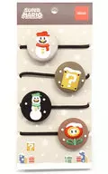 スーパーマリオウィンターコレクション くるみボタンヘアゴムセット 「スーパーマリオ」 Nintendo TOKYOグッズ