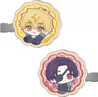 楡井秋彦＆蘇枋隼飛 アクリルヘアクリップセット ぬいパル すきっぷ 「WIND BREAKER」
