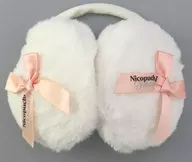 ニコ☆プチスクール リボン付きイヤーマフラー ニコ☆プチ 2026年1月号付録