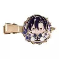 もふ 「カラフルピーチ メタルヘアクリップ」