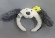 スヌーピー＆ウッドストック(ラメ) カチューシャ 「PEANUTS(SNOOPY)」