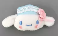 シナモロール 「サンリオキャラクターズ ホワイトフリルデザインシリーズ シークレットヘアクリップ」