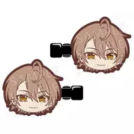 うり(カラフルピーチ) ヘアクリップ からぴちピクニック