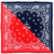 初号機 A203 EVA-01 PAISLEYS 2TONE BANDANNA レッド×ネイビー 「エヴァンゲリオン RADIO EVA」