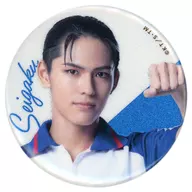 Rikishō Fujimoto (Shuichiro Oishi) Trading Glitter Seigaku metal badge & Fudomine & Tateumi "Musical 『 THE PRINCE OF TENNIS 』 4th Season Seigaku vs Higa POP SHOP"