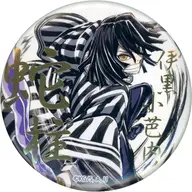 Metal badge A "Demon Slayer Tokaji no Sato hen, Bashira Keiko hen, Hebashira Ikuroko 芭内 Makuma Picture Book Cover Illustration WEBSHOP KUJI" E Prize C105 goods with A 57 mm hot stamping Ikuroko Sword (pulled) 芭内