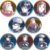 全8種セット 「TVアニメ 呪術廻戦 Ani-Art POP UP SHOP in マルイ トレーディング Ani-Art 第8弾 メタリック缶バッジ」