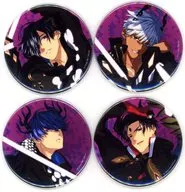 [Single Item] 76 mm metal badge (4-type set) "Obey me! Official Memorial Artbook Vol. 1 Thiem Store Special Edition" included special bonus