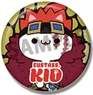 Eustace Kidd "MEGA CAT PROJECT ONE PIECE Nyan Peace Nyan! metal badge Collection"