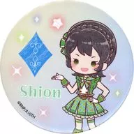 Shion Kamiya "Aikatsu! metal badge 11. School Dress Ver. (Graph Art Illustration)"