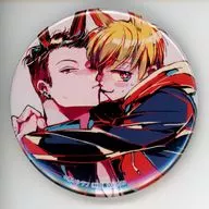 A. Main Hall Yuhi & Kurosu Kano : "At the Yankee Academy with the Brother System, we are still required to have a bond with metal badge 01. Official illustration."