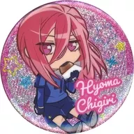 Sengiri Hyoma "Blue Rock Glitter metal badge Vol. 2"