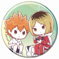 HINATA SHOYO & Kozume Kenma "Haikyu!!! GraffArt Trading metal badge"