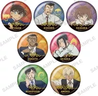 全7種セット 「名探偵コナン トレーディングホログラム缶バッジ 長椅子ver.」