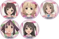 集合 缶バッジセット 「Blu-ray/DVD アイドルマスター シンデレラガールズ  第4巻～第6巻」 ゲーマーズ連動購入特典