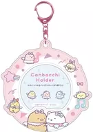 Pink metal badge Holder "Sumicco Gurashi"