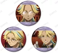 Gentian Haitani Scene photograph metal badge 3-Piece Set "Tokyo Revengers"