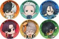 全6種セット 「燃えよ 炎のカンフー英雄伝!! WIND BREAKER カンフーフェア in ハンズ トレーディング缶バッジ カンフーデフォルメ」