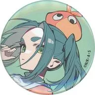 Yotsugi Ononoki " Series × Mochizuki Kei POPUP SHOP in Loft Trading metal badge"