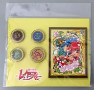 30th Anniversary Pins Set "MAGIC KNIGHT RAYEARTH"