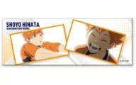 HINATA SHOYO "Haikyu!!! Trading Long metal badge Scene photograph"