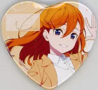 Kanon Shibuya "Love Live! Superstar! Fair in Gamers Heart Shaped metal badge 05 / Balloon Bouquet Ver. (drawing illustration)"