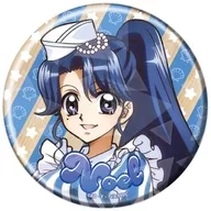 Noel "Mermaid Melody Pichipichi Pitch Hologram metal badge (65 mm) 04. Diner ver. (drawing illustration)"