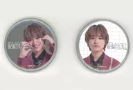 Kubito Okura (The cause is himself.) Visual metal badge 2-piece set "Ebidan KUJI ～ I'll be with you forever. ～" D Prize