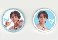 八神遼介(ICEx) ビジュアル缶バッジ2個セット 「EBiDANくじ～I’ll be with you forever.～」 D賞