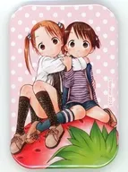 1巻表紙 長方形缶バッジ 「DMMスクラッチ! 苺ましまろ」 E-1賞
