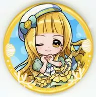 Koko (Mini Character) metal badge "Maru KUJI Mermaid Melody Pichipichi Pitch vol. 4 idol Style Costume" Small blessing 9