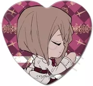 H (Lucia Lorca) heart-shaped metal badge "デリコズ Nursery"