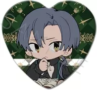 J (Theodore Classico) heart-shaped metal badge "デリコズ Nursery"