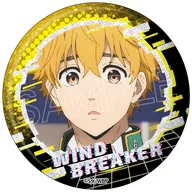 "WIND BREAKER Trading Glitter metal badge" by Akihiko NIREI