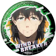 Jukajo "WIND BREAKER TRADING GLITTER metal badge"