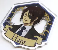 Hanji Zoe (face up) Acrylic Badge "Attack on Titan Butler Costume Drawing Down Acrylic KUJI" D-3