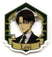 Levi Ackermann (face up) Acrylic Badge "Attack on Titan Butler Costume Drawing Acrylic KUJI" D-4