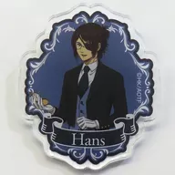 Hanji Zoe (Bust Up) Acrylic Badge "Attack on Titan Butler Costume Drawing Down Acrylic KUJI" D-7