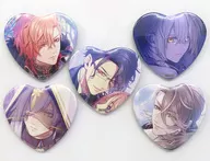 [A la Carte] Gathered Heart metal badge 5-piece set "Switch Soft Fuyuen Sakrifis Bic Camera ・ Animega × Sofmap limited set" included special bonus