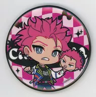 猿川慧 「超人的シェアハウスストーリー カリスマ ポップアップイベント in GiGO トレーディンググリッター缶バッジ GiGOコラボver.」