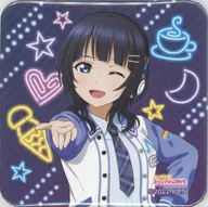 朝香果林 「ラブライブ!虹ヶ咲学園スクールアイドル同好会 描き下ろし ミラクル STAY TUNE! トレーディングスクエア缶バッジ」