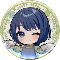 Haruka Kirizaku "Theater version プロジェクトセカイ : Broken Sekai and Cannot Sing Miku ×TOWER RECORDS CAFE Mini Character metal badge (57 mm) MORE MORE JUMP! / Vivid BAD SQUAD"