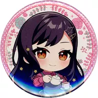 An Shiraishi "Theater version プロジェクトセカイ broken Sekai and Can't Sing Miku ×TOWER RECORDS CAFE Mini Character metal badge (57 mm) MORE MORE JUMP! / Vivid BAD SQUAD"