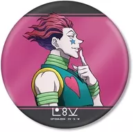 [New] ヒソカ = Morrow Drawing Footsteps ver. BIG metal badge "HUNTER×HUNTER"