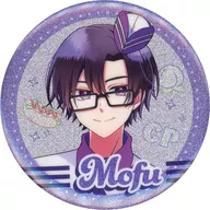 Mofu "Colorful Peach Glitter Kira Kan Badge Collection Diner"